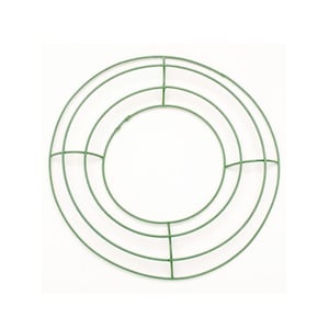 Metal Wreath Form - Green - 8 inches (dar-170100)