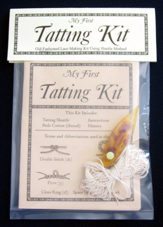Tatting for Beginner Tatting Kit My First Tatting Kit Etsy