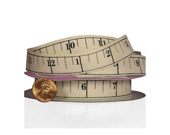 Fabric Tape Measure | Tape Measure Ribbon- Grosgrain  - 5/8in. x 10 Yds (pm5725605)