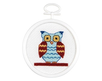 Cat Cross Stitch Kit Beginner Embroidery Project for Adults or