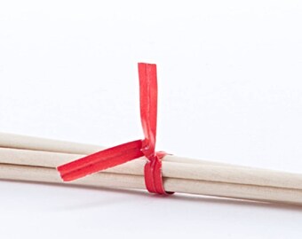 Red Paper Twist Ties - Pack of 100 (pm241030)