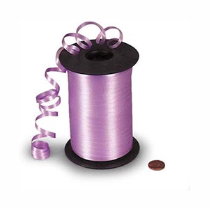 Purple Curly Ribbon | Orchid Curling Ribbon - Crimped - 3/16in. X 500 Yards (pm4435086)