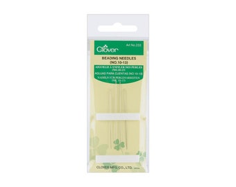 Long Beading Needles | Beading Hand Needles - Size 10/13 - 4 Pieces/Pkg. (nm2331013)