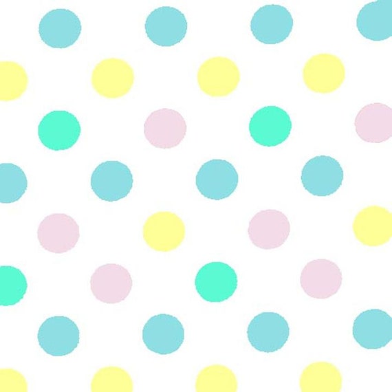 Baby Shower Decor Pastel Polka Dot Table Cover Rectangle | Etsy