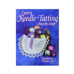 DIY Tatting | Tatting Craft Kit | Learn Needle Tatting Step by Step Kit (nmst5p)