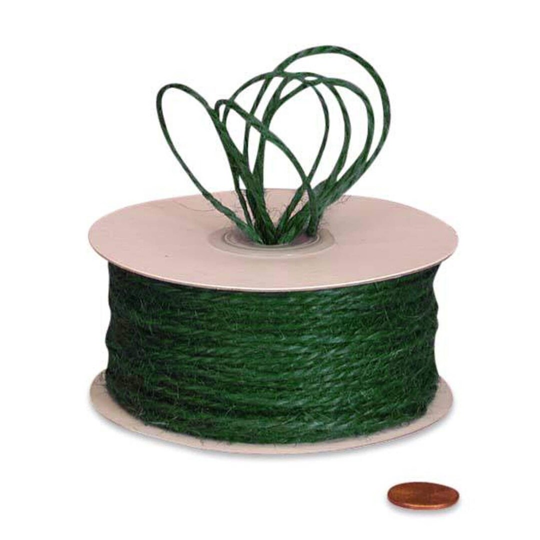 Green Jute String | Dark Green String | Colored Jute Cord - Hunter ...