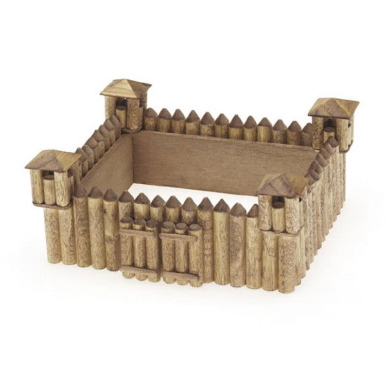 Make Your Own Fort Military Toy Unfinished Fort Wood Craft Etsy
