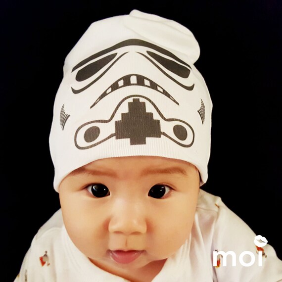 Storm Trooper Baby Beanie Infant Hat 