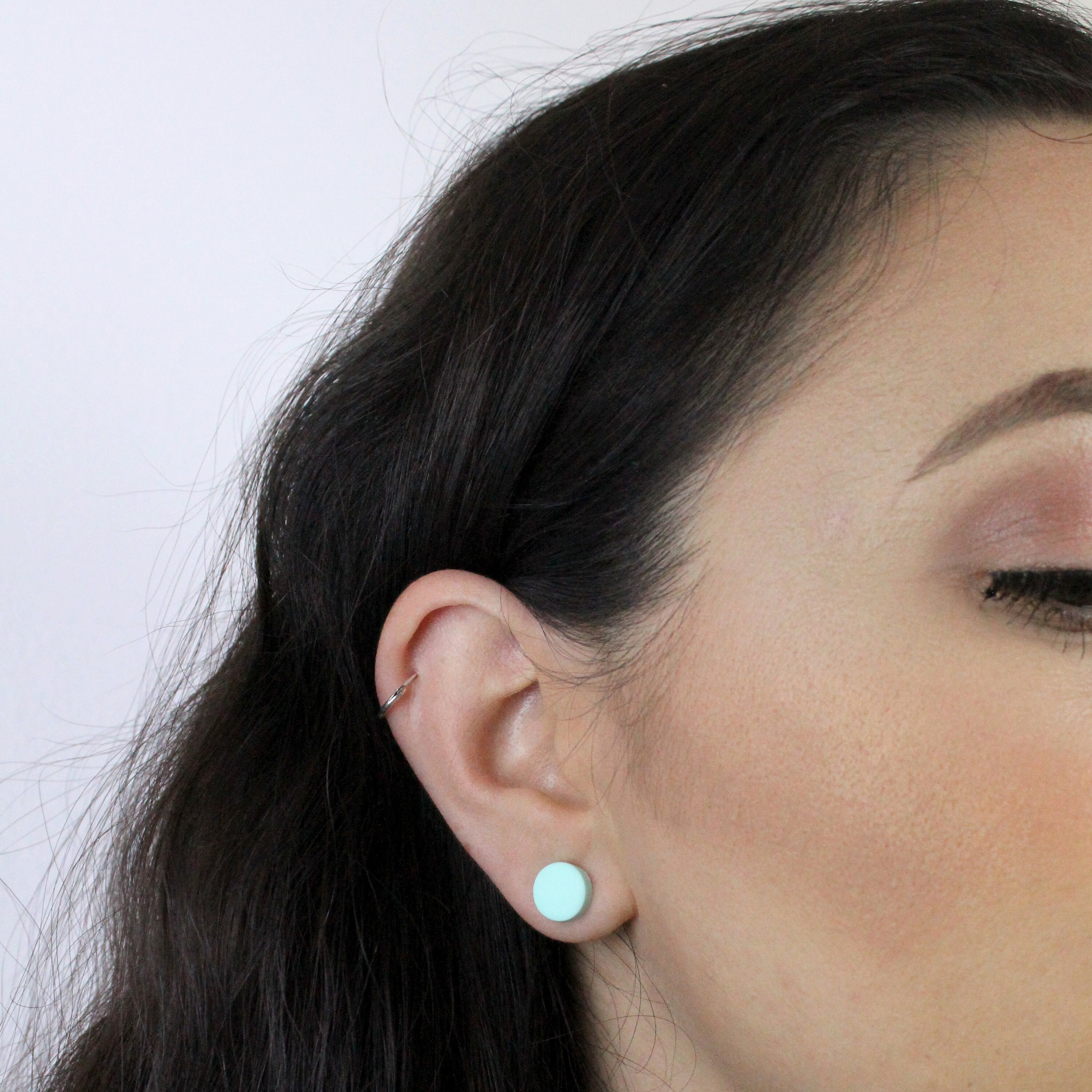 Neon hotsell orange earrings