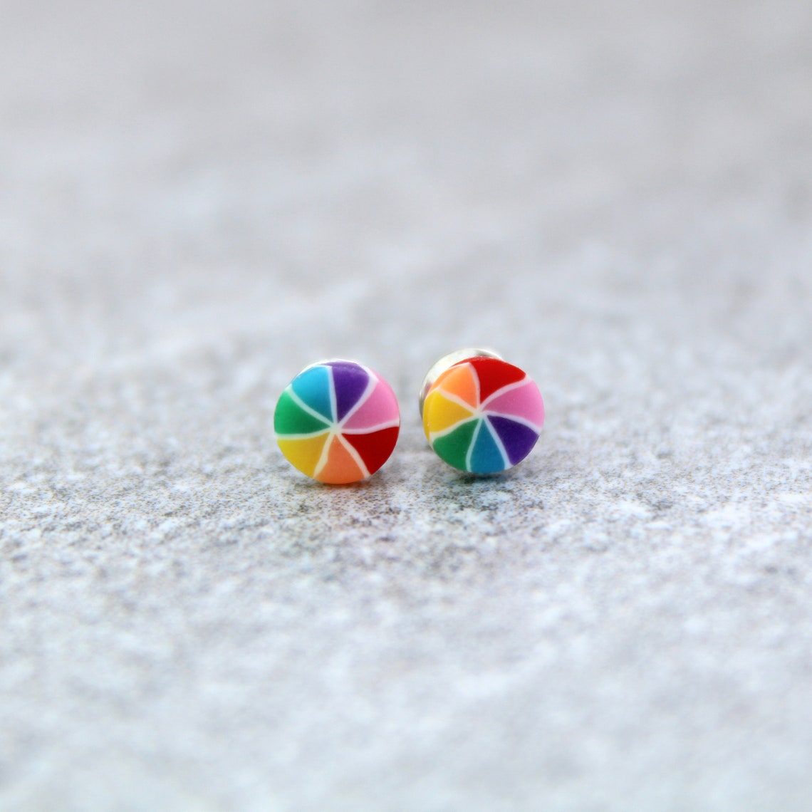rainbow studs
