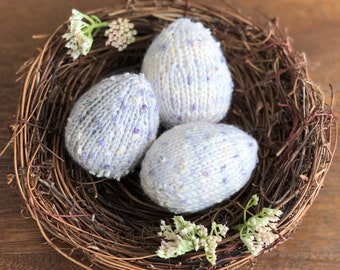STRICKMUSTER | Schnelles Osterei mit Anleitung