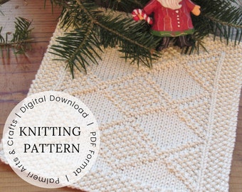KNITING PATTERN | Reusable Washcloth, Face Cloth, Kitchen Cloth