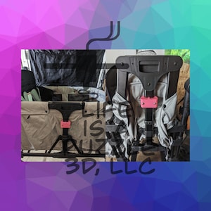 Theft Deterrent Mount for Wonderfold and Keenz Stroller Wagons