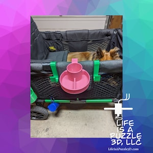 Drink Holder With Tray for the Wonderfold W Series and Keenz XC/XC+ Stroller Wagons