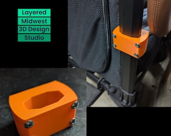 Wonderfold Wagon Theft Deterrent Mount | AirTag, Samsung SmartTag & Tile Pro | W1 / W2 / W4 | 3D Printed PETG | Made to Order