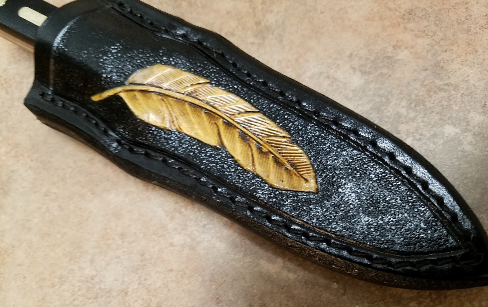 Custom Boot Leg Clip Knife Sheath That Fits a Sog Pentagon & Etsy