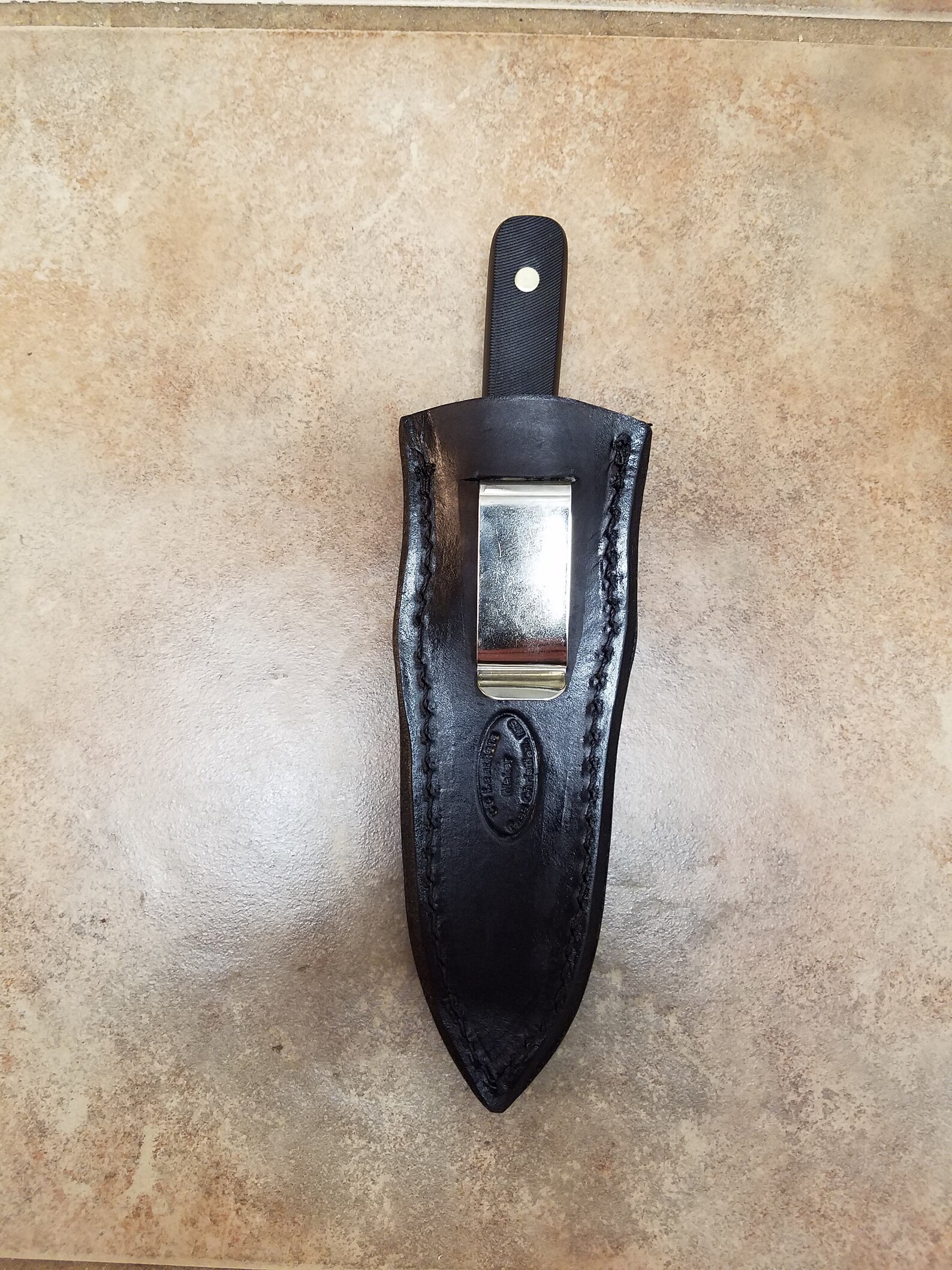 Custom Boot Leg Clip Knife Sheath That Fits a Sog Pentagon & Etsy