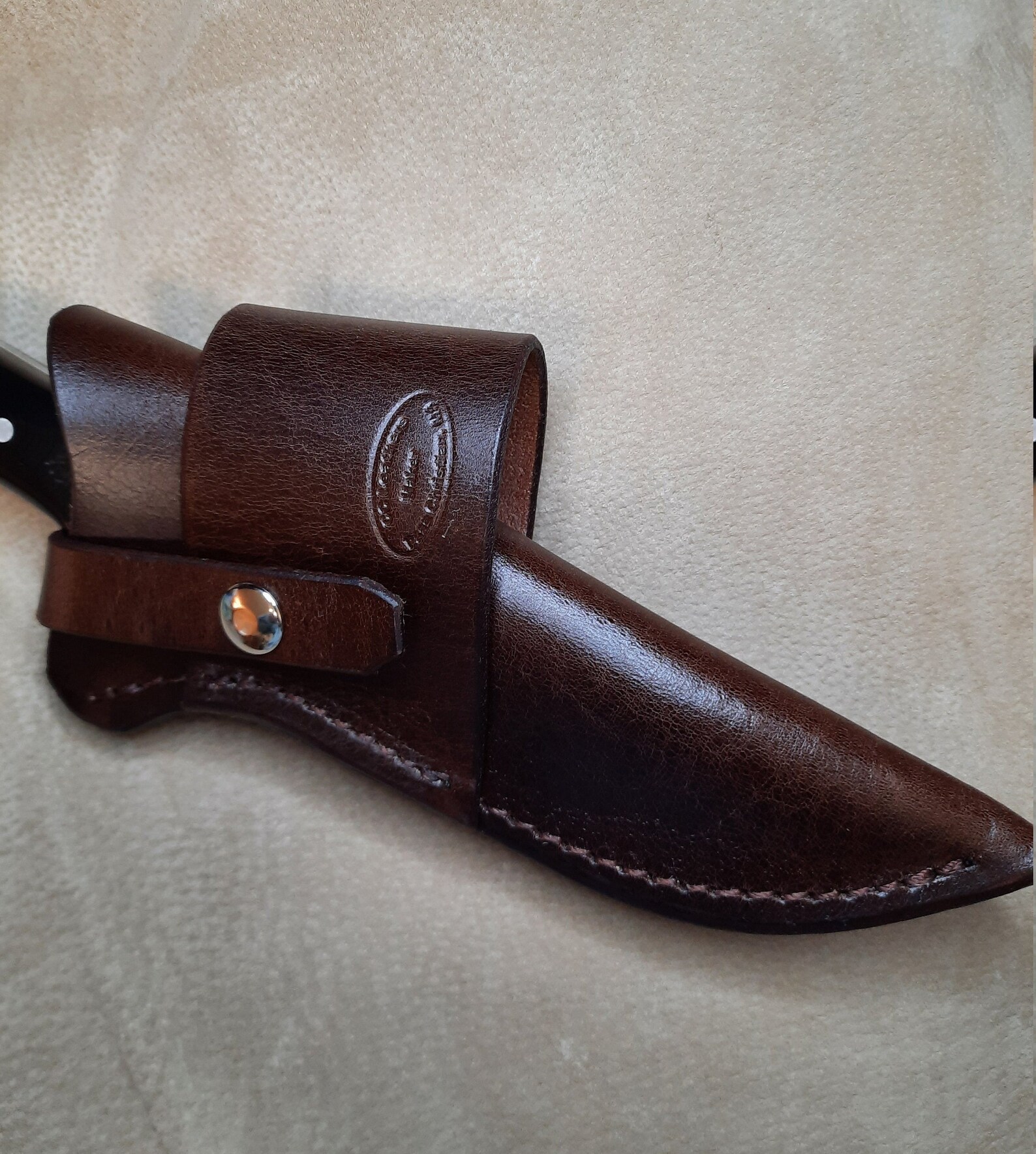 Custom Cross Draw Leather Knife Sheath that fits a Buck 124 Etsy