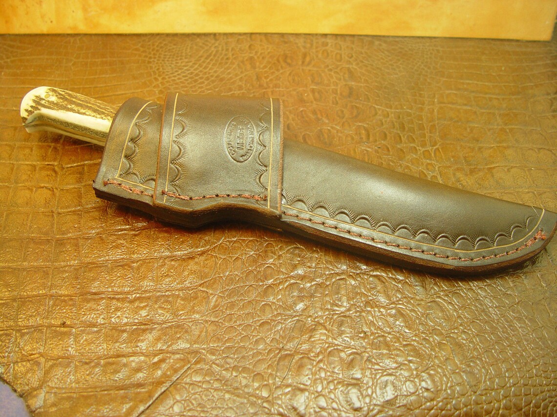 Amazon Com Custom Cross Draw Knife Sheath For The Puma Bowie Model My