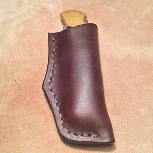 S36 Skinner Custom Leather Sheath S36 Skinner Custom Leather Sheath