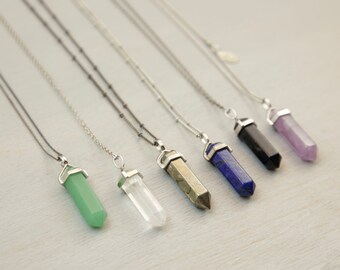 Crystal Necklaces - Etsy
