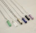 Crystal Stone Necklace, CRYSTAL POINT CHAKRA Crystal Necklace, Pendant Necklace, Crystal Long Necklace 
