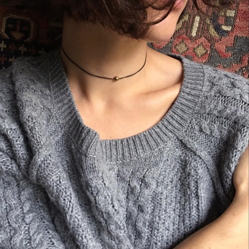 Boho Chain Choker Necklace VENUS Choker 