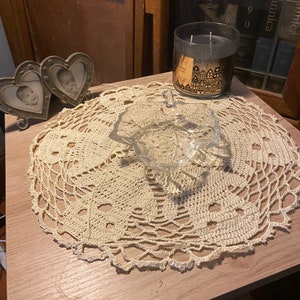 Boo for You! Ghost Doily