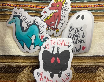 Be the Cryptid Sticker