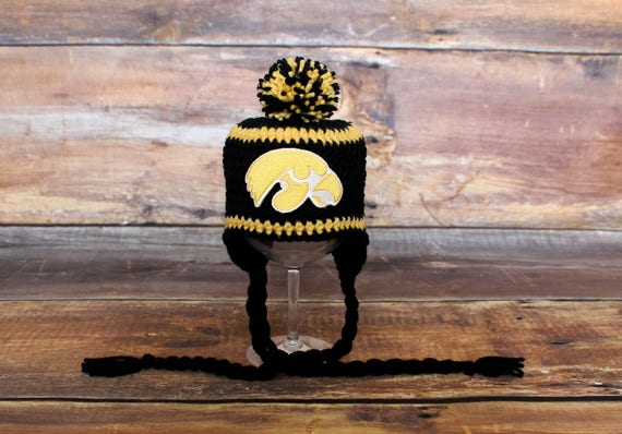 iowa hawkeye stocking cap
