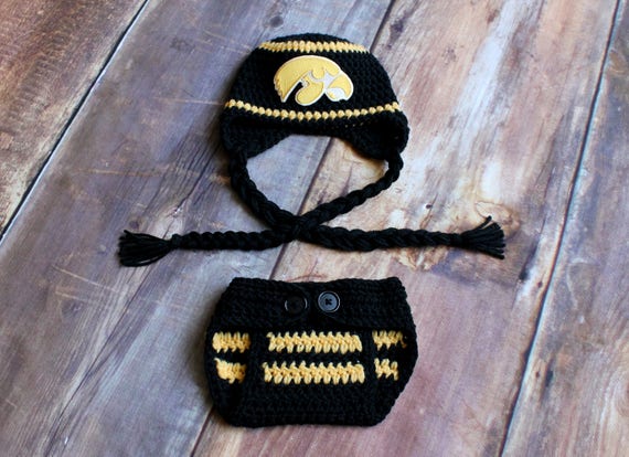 iowa hawkeye stocking hat
