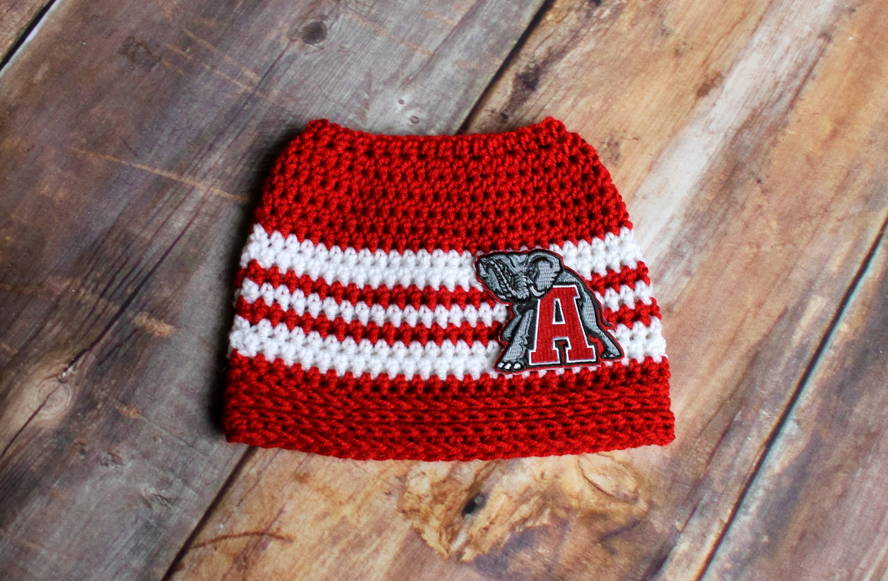 Alabama Crimson Tide Messy Bun Hat 