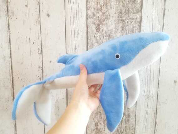 blue whale soft toy