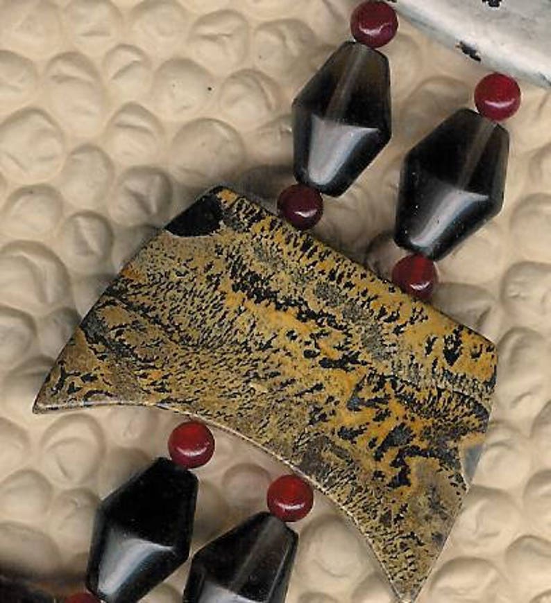 Chinese Painting Jasper Smoky Quartz Chohua Jasper Etsy