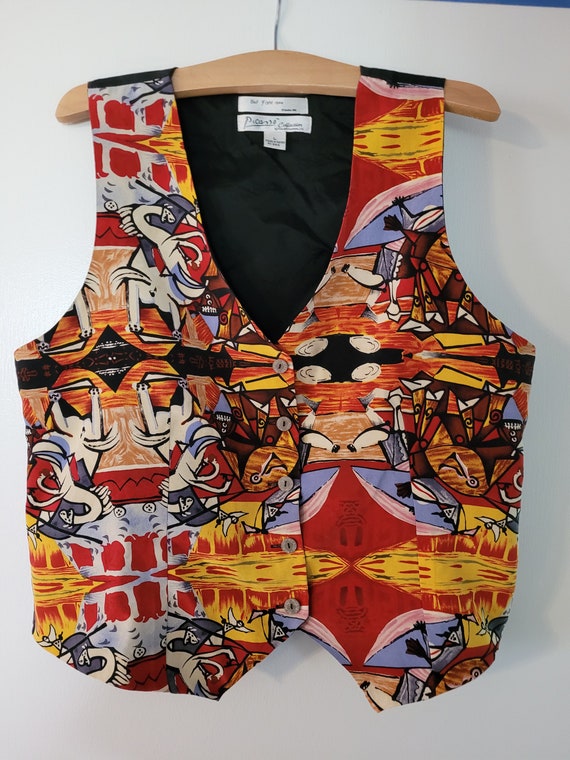 Ladies Picasso Vest circa 1995