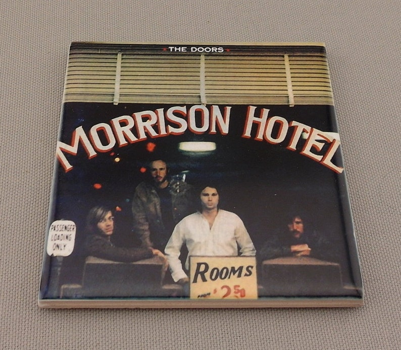 The Doors Morrison Hotel Album Coaster Etsy