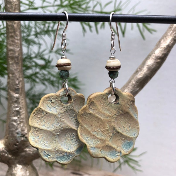 Hand Crafted Porcelain Earrings