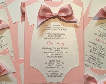 baby shower invitation onesie invitation baby shower diaper etsy