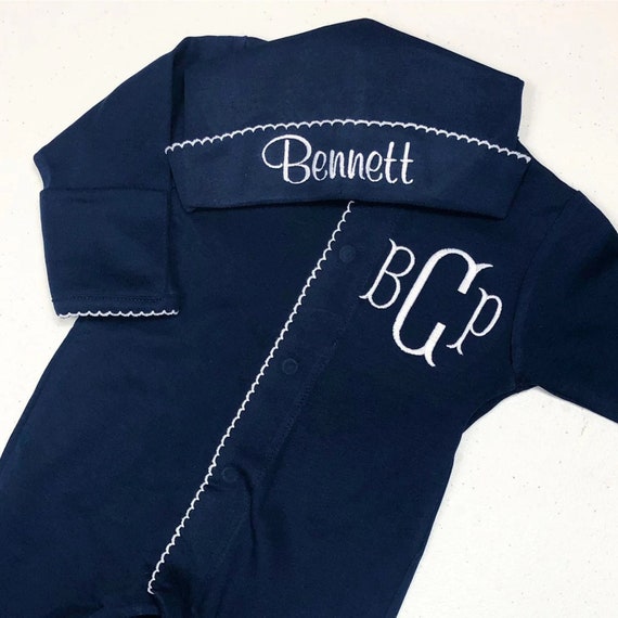 Baby Boy Take Me Home Outfit Personalized Onesie Baby Shower Gift Newborn Baby Gift Personalized Footie Custom Onesie Monogram Baby Gift Il_570xn