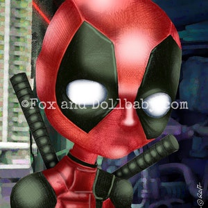 Deadpool Art Print by deShan