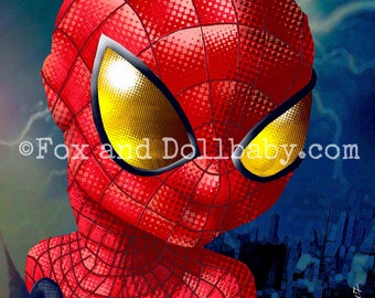 The Amazing SpiderMan Art Print by deShan