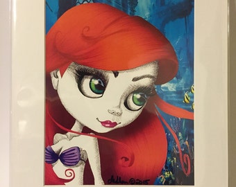 Ariel Art Print by deShan