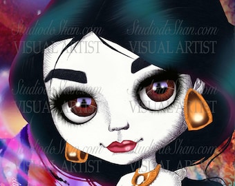 Princess Jasmine  Art Print by deShan