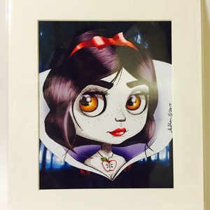 Snow White  Art Print by deShan
