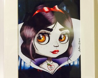Snow White  Art Print by deShan