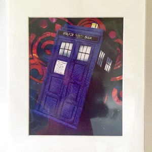Tardis Art Print by deShan