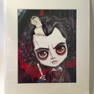 Sweeney Todd Demon Barber of Fleet Street Art Print by deShan