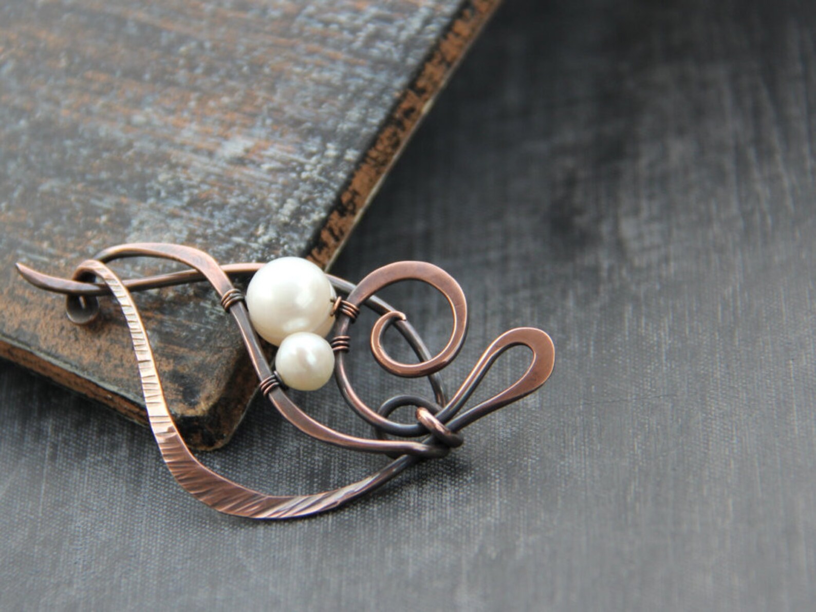 Shawl Pin Scarf Pin Sweater Pin Brooch Flower Pod Antique Etsy