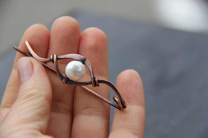 Shawl Pin Scarf Pin Brooch Sweater Pin Cardigan Closure Etsy