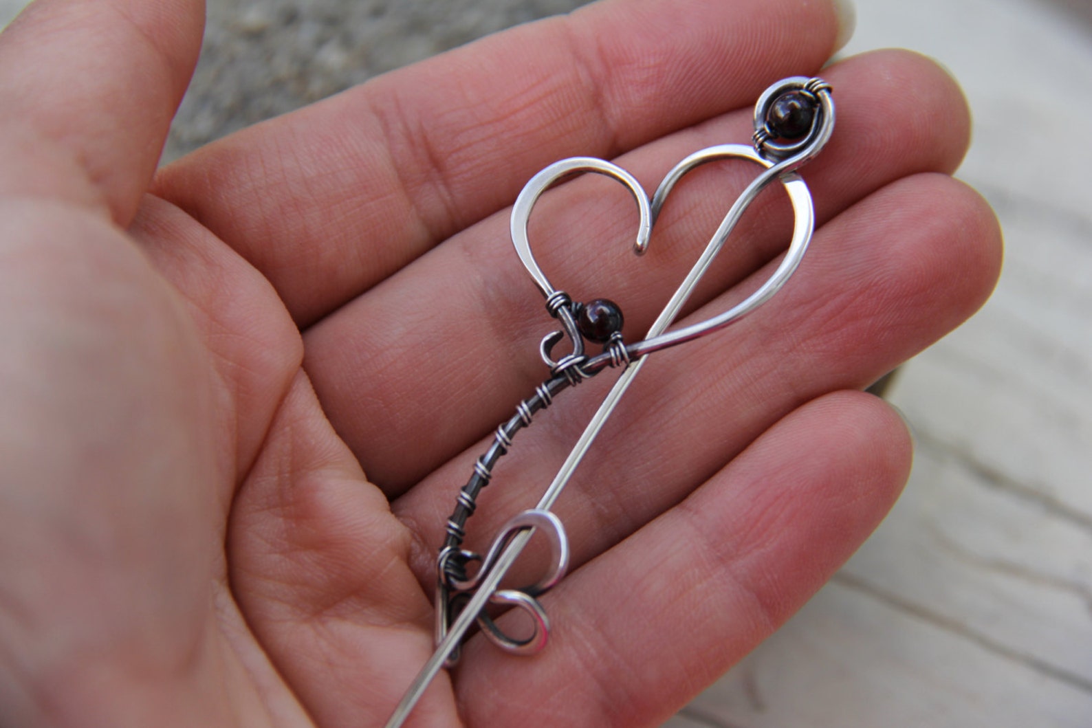 Shawl Pin Scarf Pin Brooch key to My Heart in Etsy